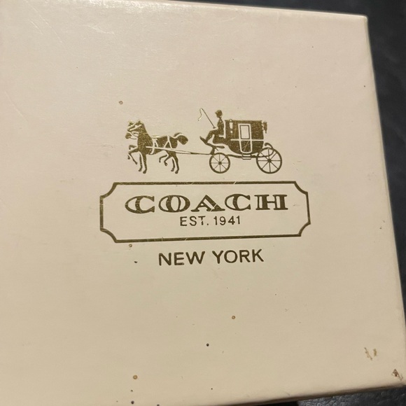 COACH Vintage Rare Black lonic-Stainless Steel Chronograph Watch - Picture 13 of 13